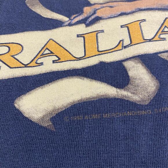 VTG Harley-Davidson Shirt Mens XL Australia Brisbane Morgan & Wacker 90s BIker - Picture 3 of 10